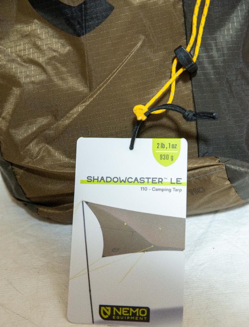 新品　NEMO　ニーモ　 シャドウキャスターLE 110　6人　タープ