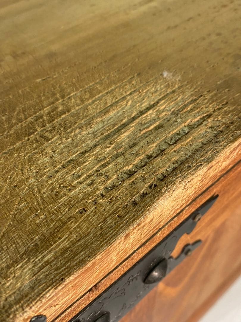 2794❣️ 桐箪笥 小型収納棚 3段 衣装ダンス 着物 チェスト 観音開き