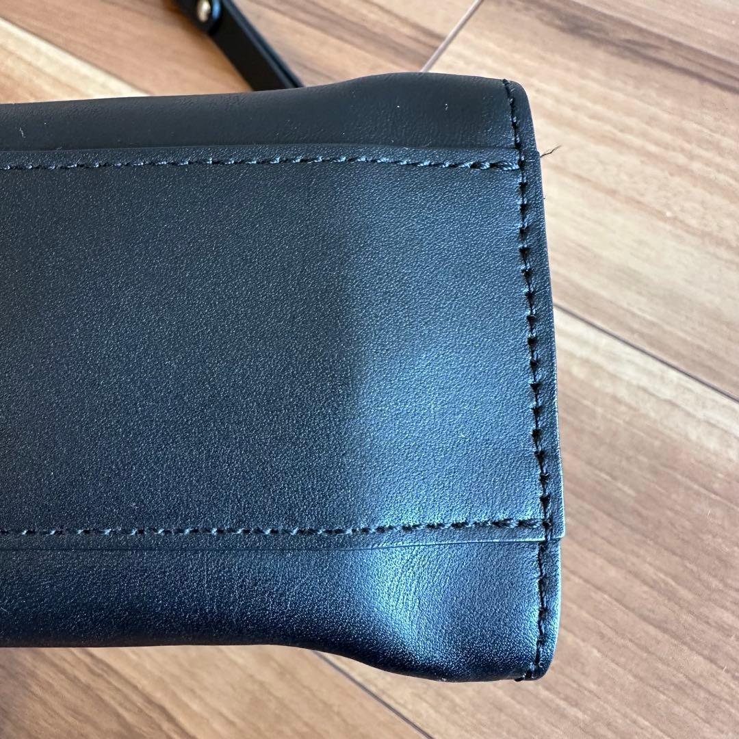 petite 　sita parantica 黒 レザーミニバッグ