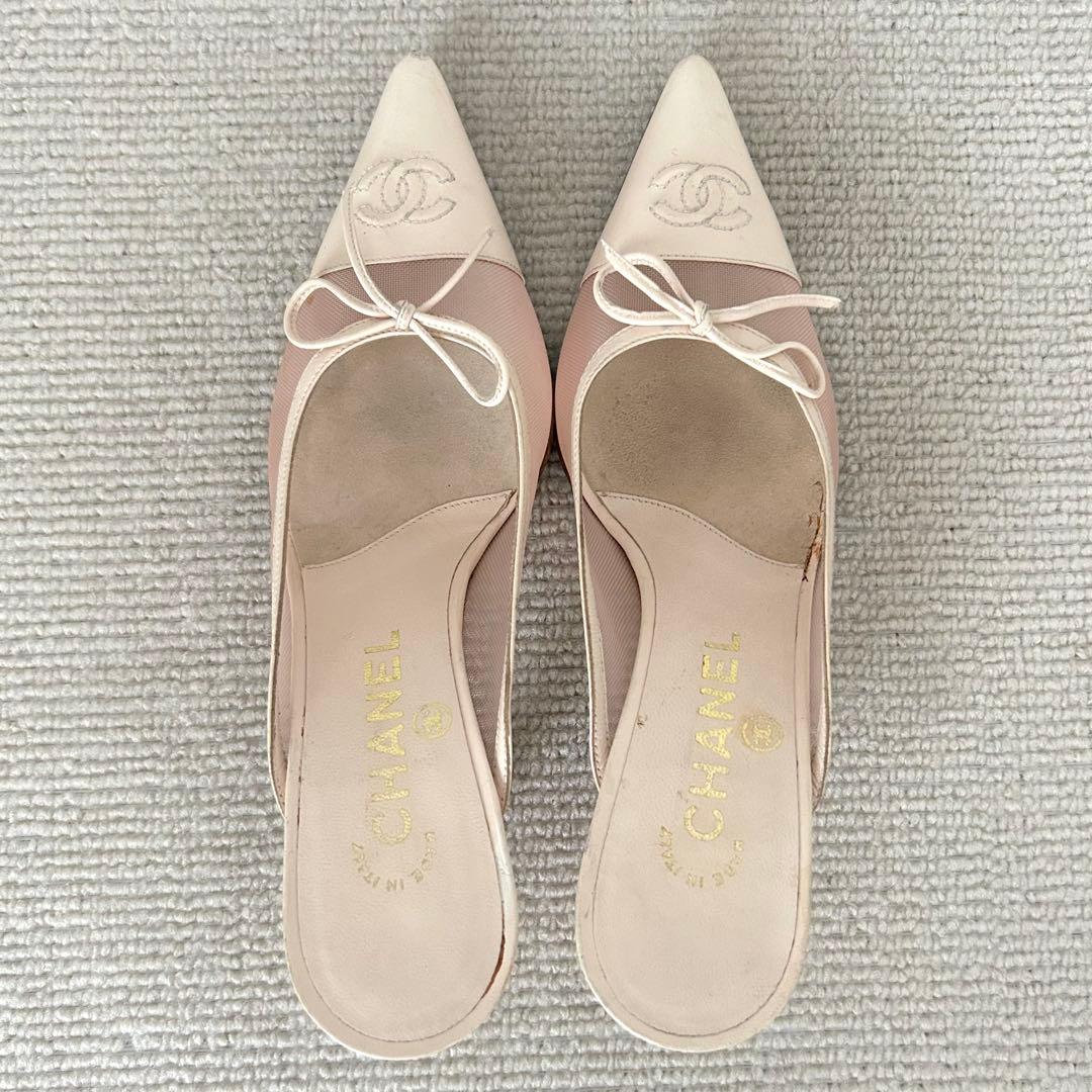 CHANEL シャネル ミュール サンダル 23.5cm