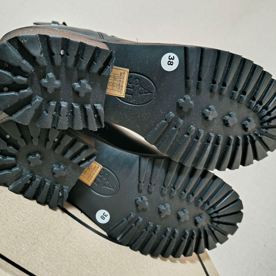 試着のみ ASH ブラック エンジニアブーツ 38