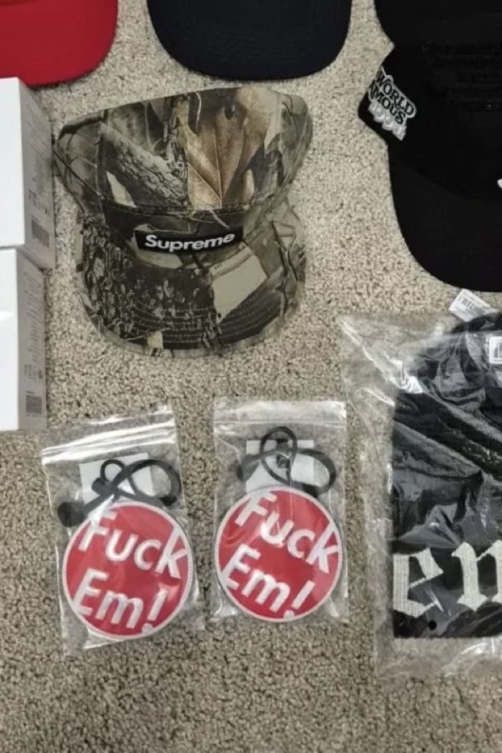 小物 Supreme Blue Lug Reflector \"Red\"