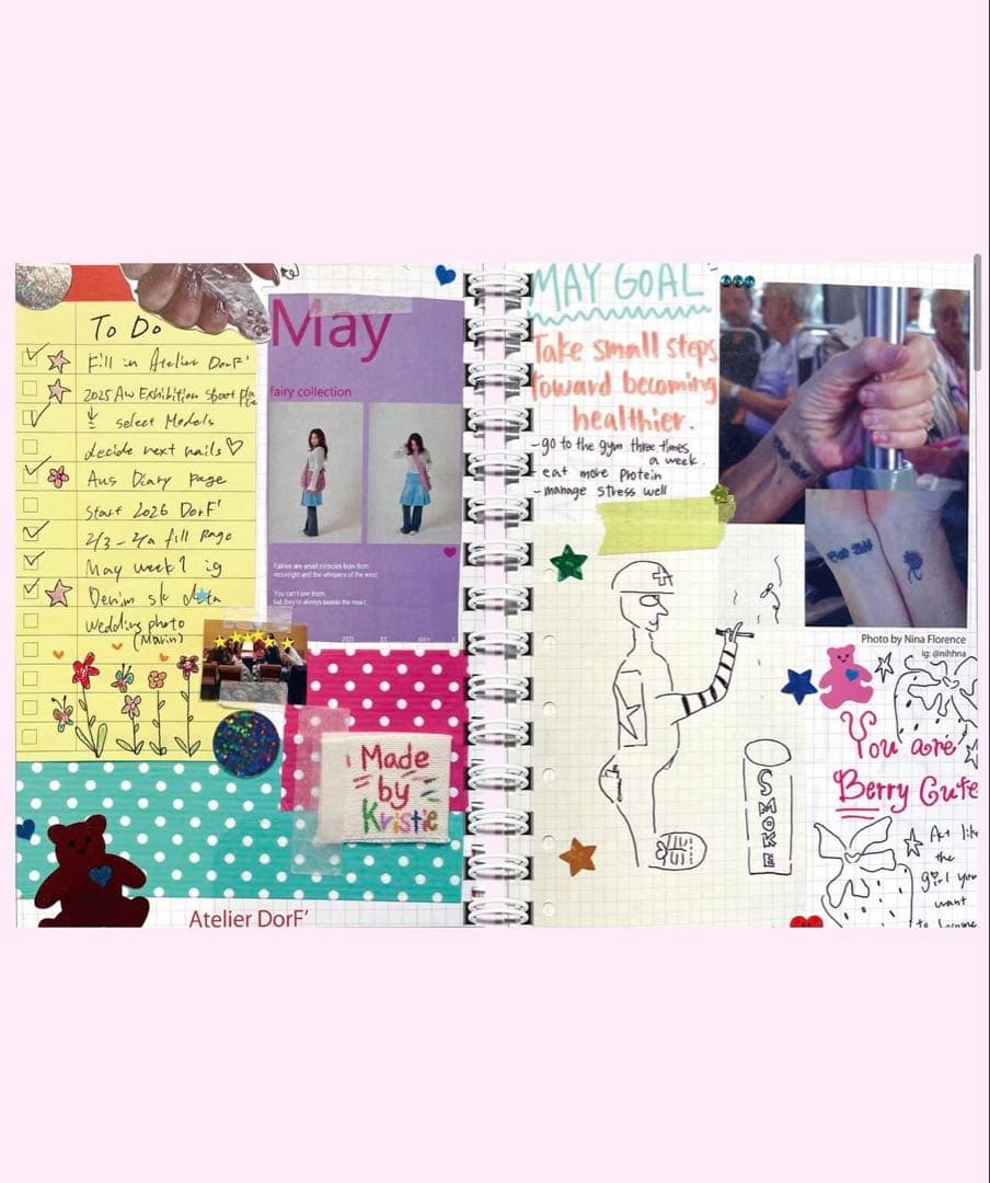 【mm. 様】Atelier Dorf' スケジュール帳 2026年版
