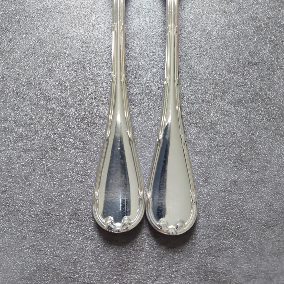 希少 クリストフル リュバン フィッシュフォーク 2点