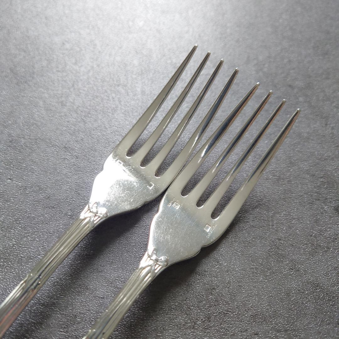 希少 クリストフル リュバン フィッシュフォーク 2点