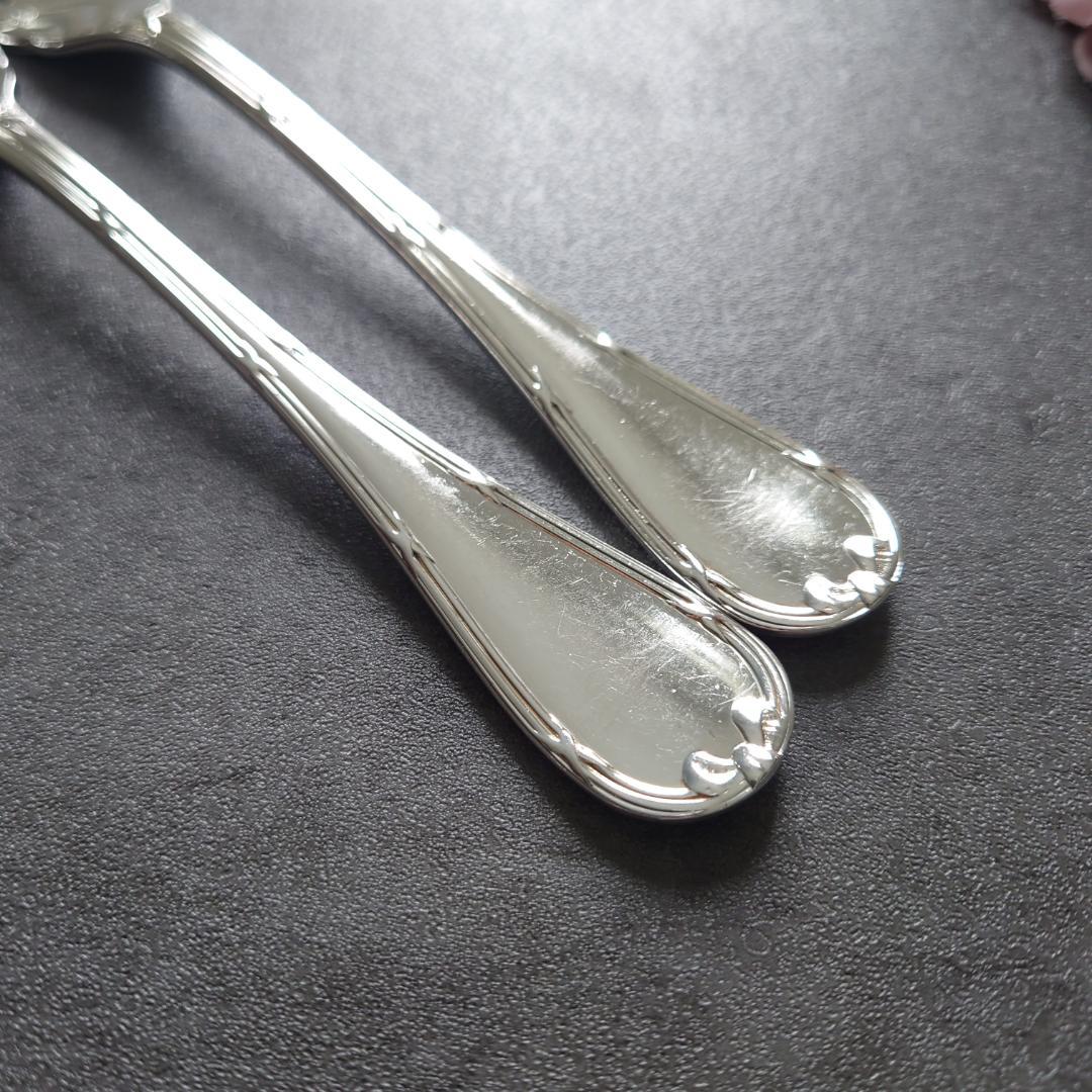 希少 クリストフル リュバン フィッシュフォーク 2点