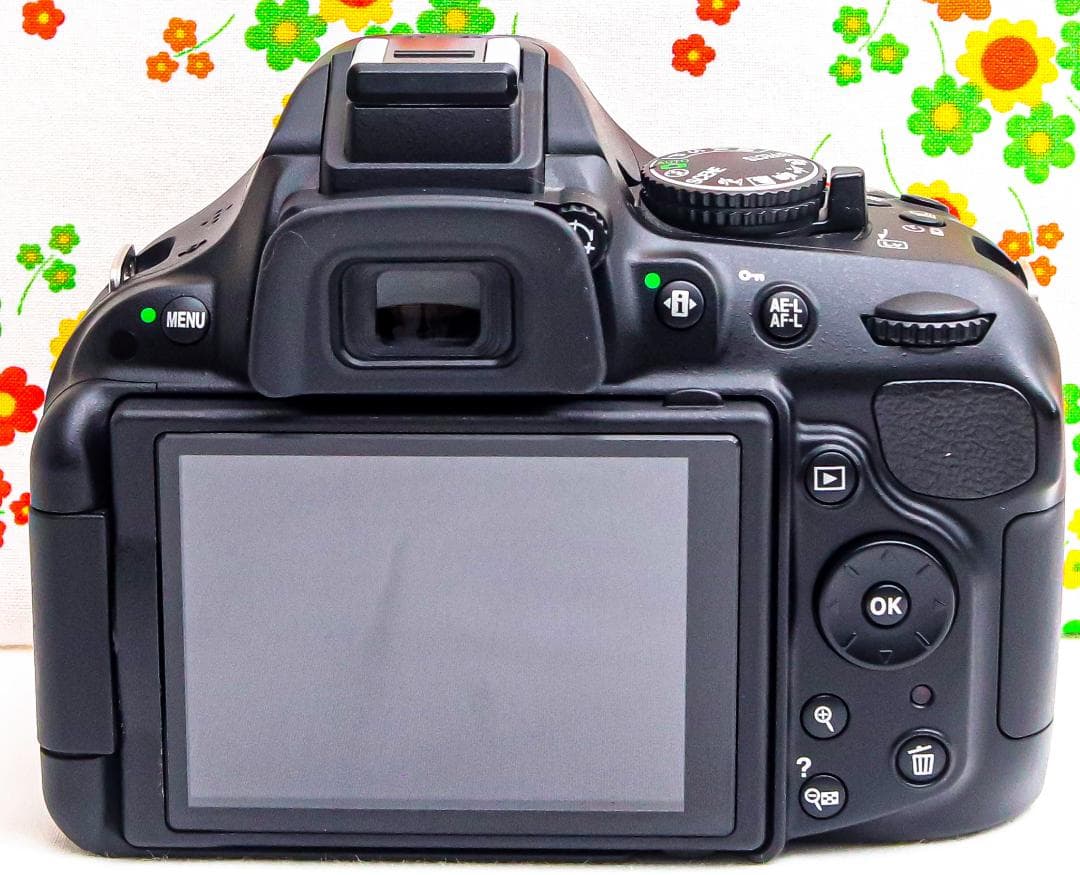 ニコン Nikon D5200☆スマホに送れる！☆ダブルレンズ！☆動画撮影可♪
