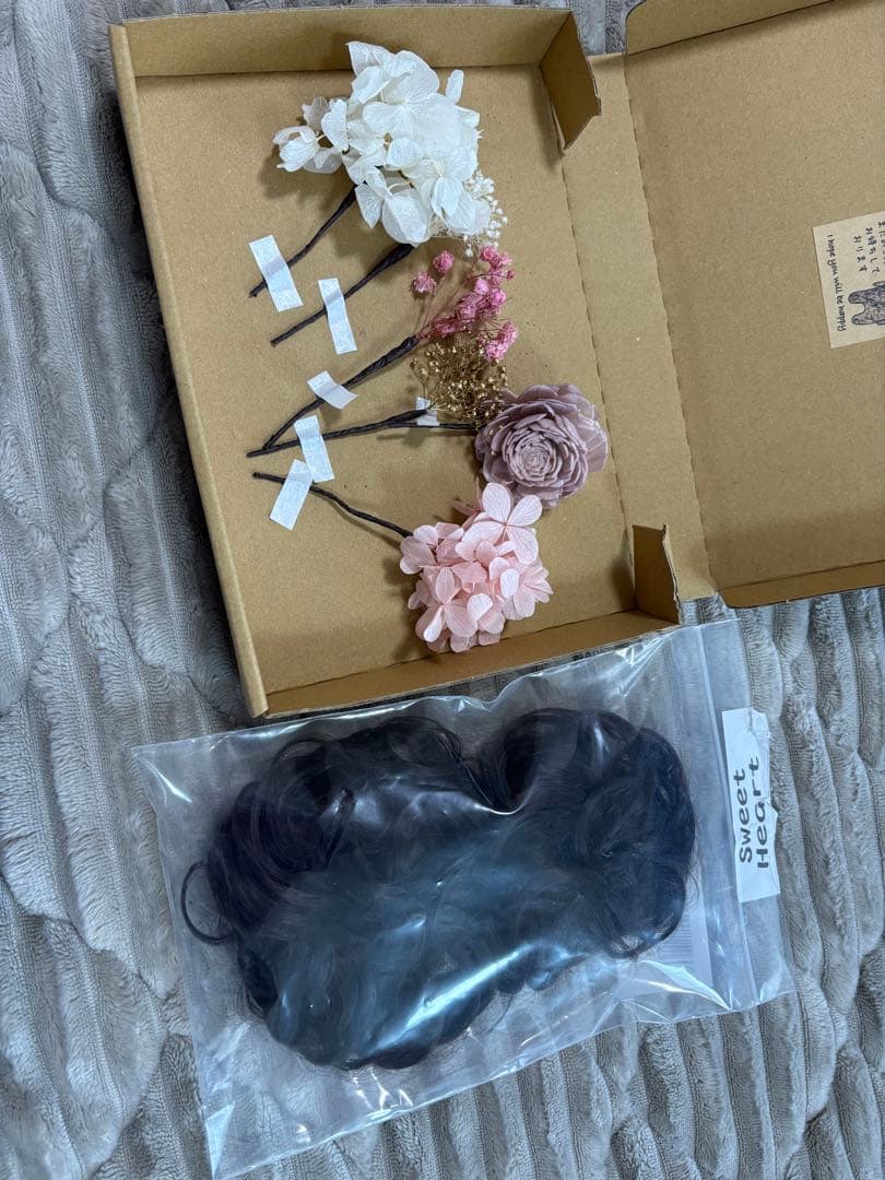 七五三　キャサリンコテージ　着物　桜色×ホワイト　100サイズ