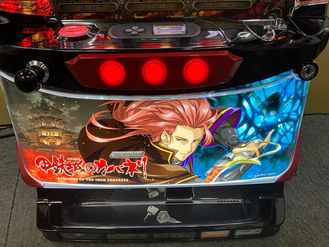 パチスロ実機 甲鉄城のカバネリ 美馬パネル 不要機付 ⭕️送料無料⭕️
