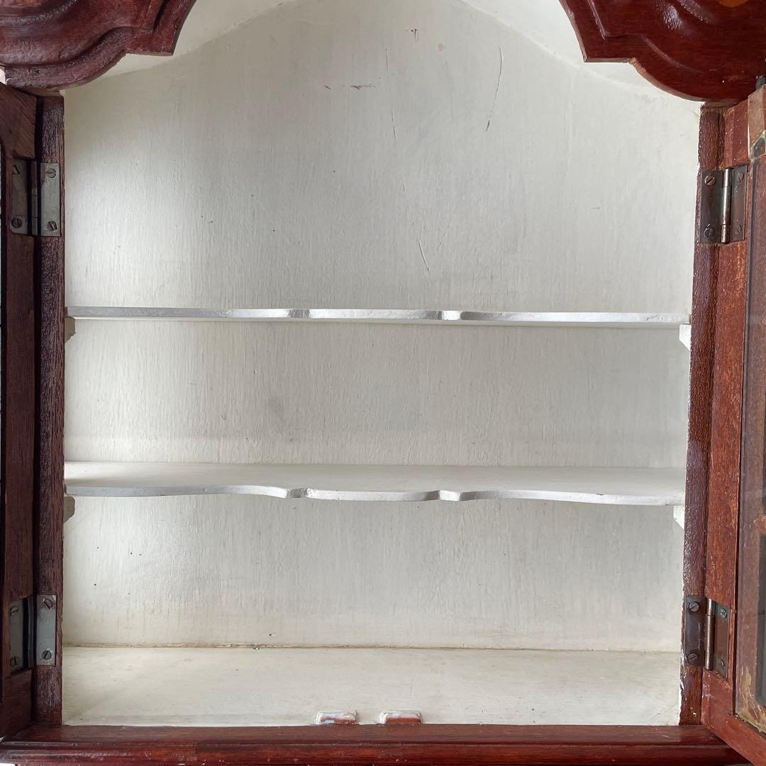 ウチダ様　木製　木象嵌　寄木細工　アジアン家具　ヨーロッパ風　キャビネット