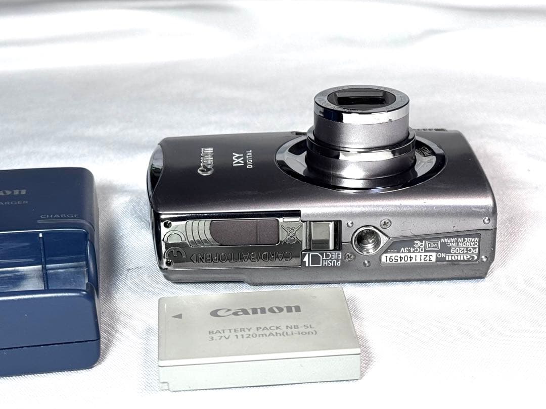 キヤノン Canon IXY DIGITAL 900 IS 通電確認