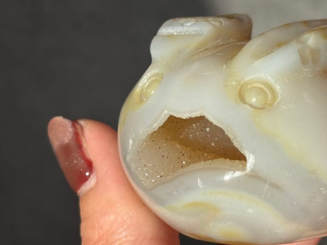 《キラキラジオード＊アゲートのカービング》