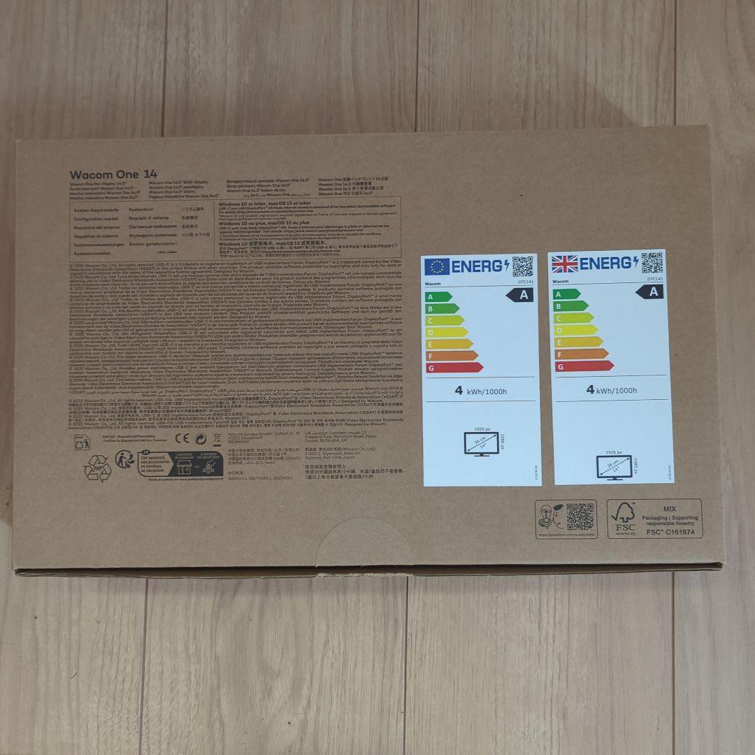Wacom One 14 ペンタブレット 本体
