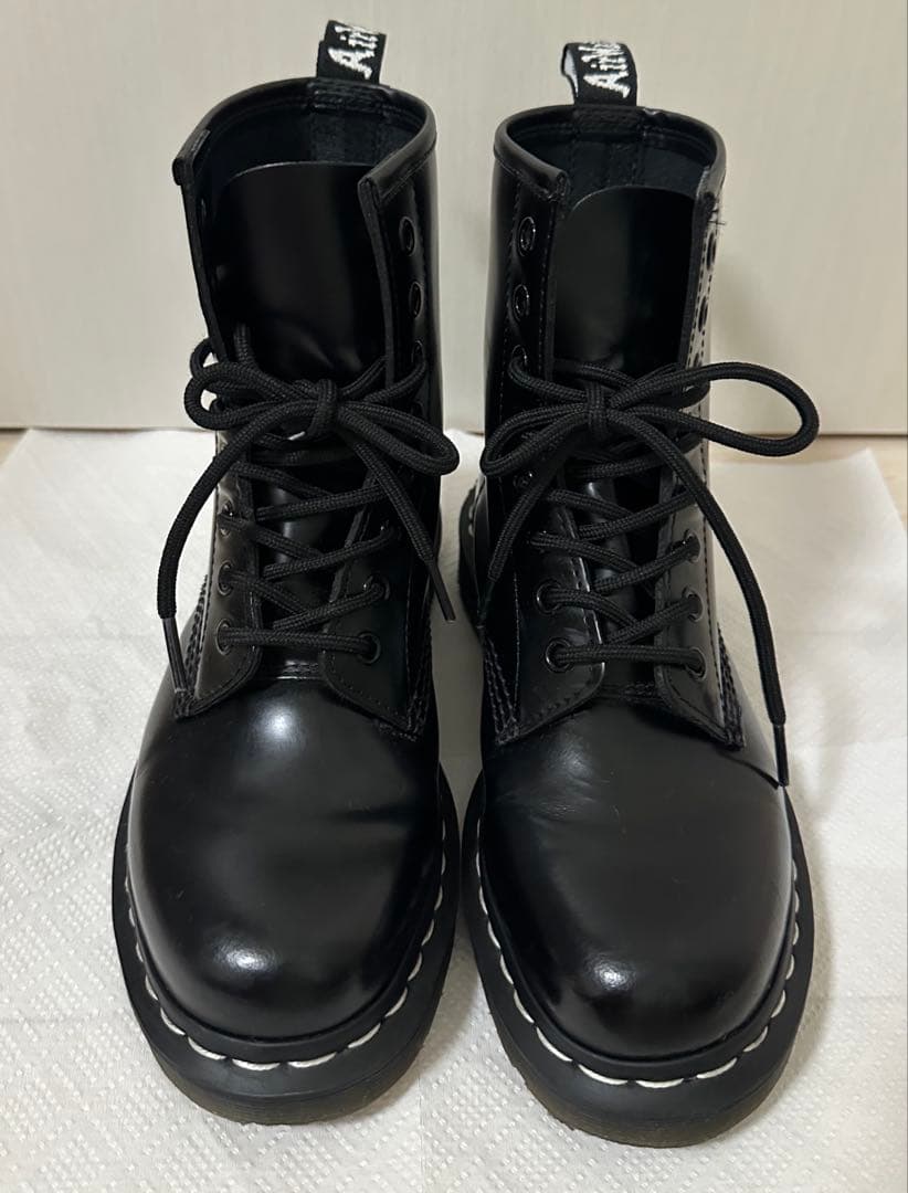 ドクターマーチン　1460 8ホール　ホワイトステッチ　　ブーツ　23cm