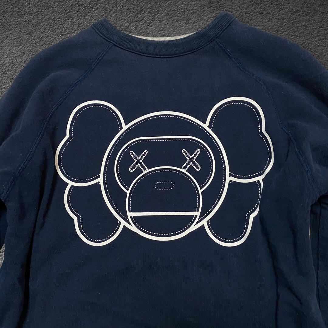 APE MILO KAWS リバーシブル スウェット トレーナー NIGO