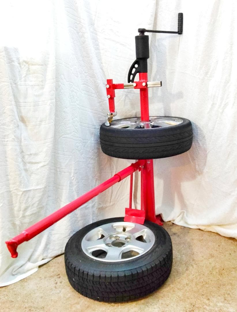 返金保証有り！(^^♪～　新型タイヤチェンジャー本体＋ギアレンチ仕様フルセット！