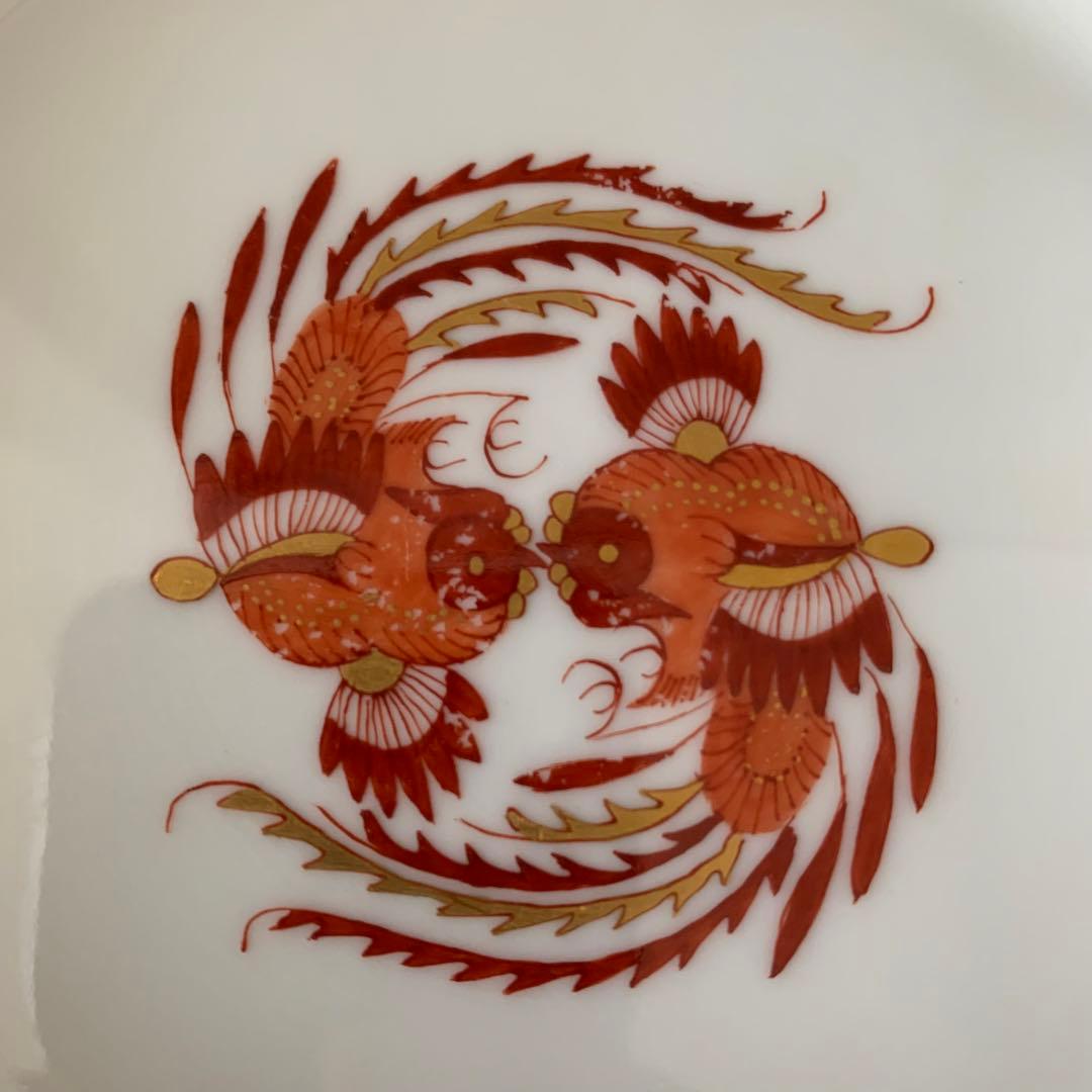 マイセン　レッドドラゴン　二枚セット