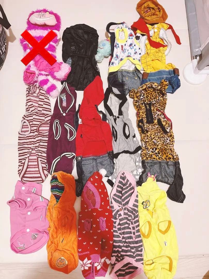 ペット　犬　猫　DSサイズ　服　まとめ売り　ペットパラダイス　ディズニー　犬服