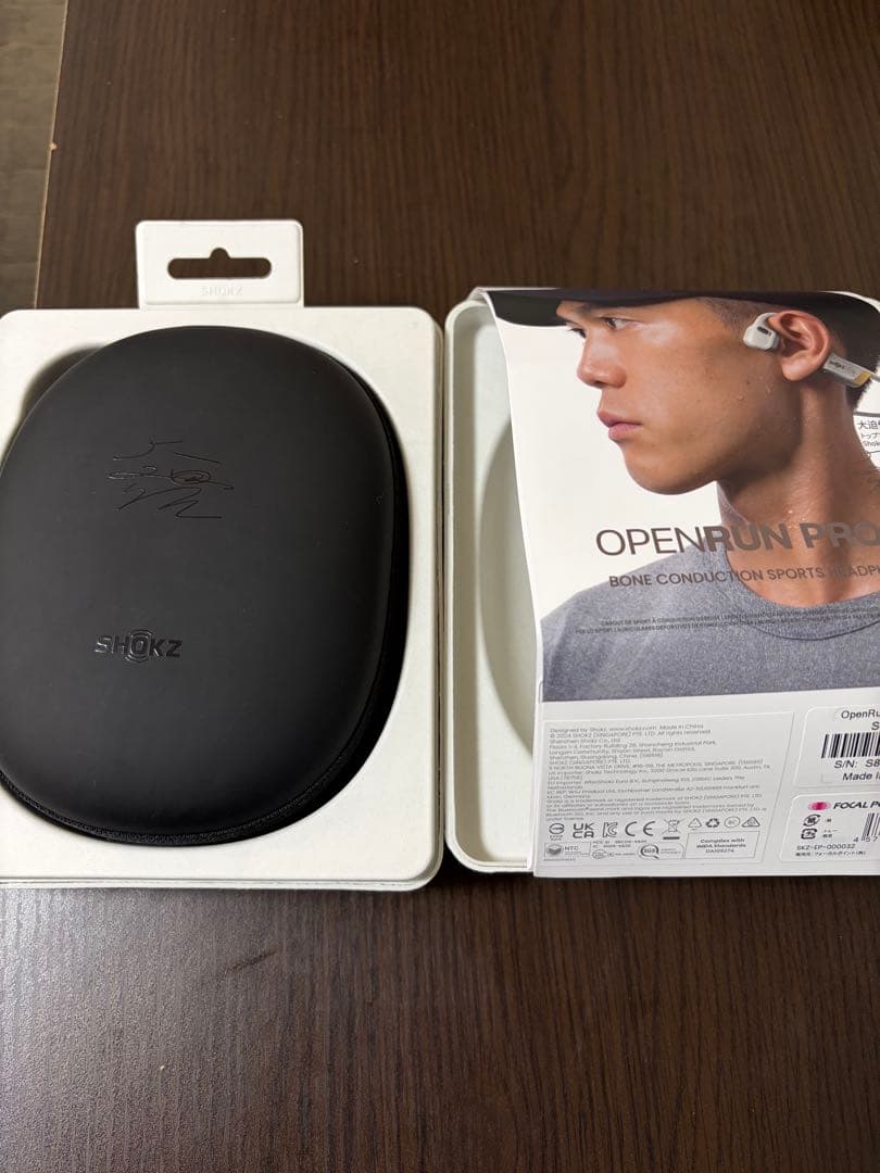 SHOKZ 骨伝導イヤホン OPEN RUN PRO2