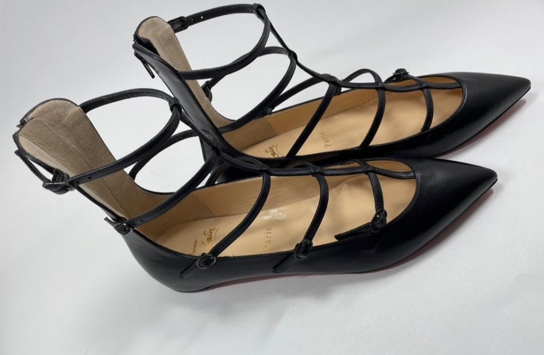 【12/16迄】【新品】LOUBOUTIN クリスチャンルブタン フラット