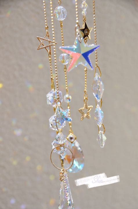 夢のメリーゴーランド　スワロフスキー  サンキャッチャー