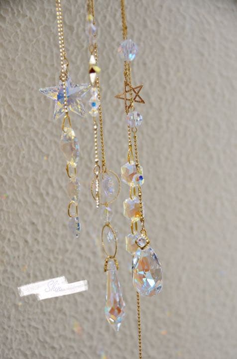 夢のメリーゴーランド　スワロフスキー  サンキャッチャー