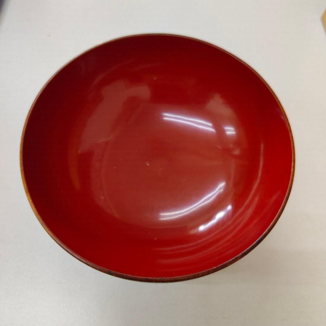 会津塗　御汁椀　総桐箱　計6点