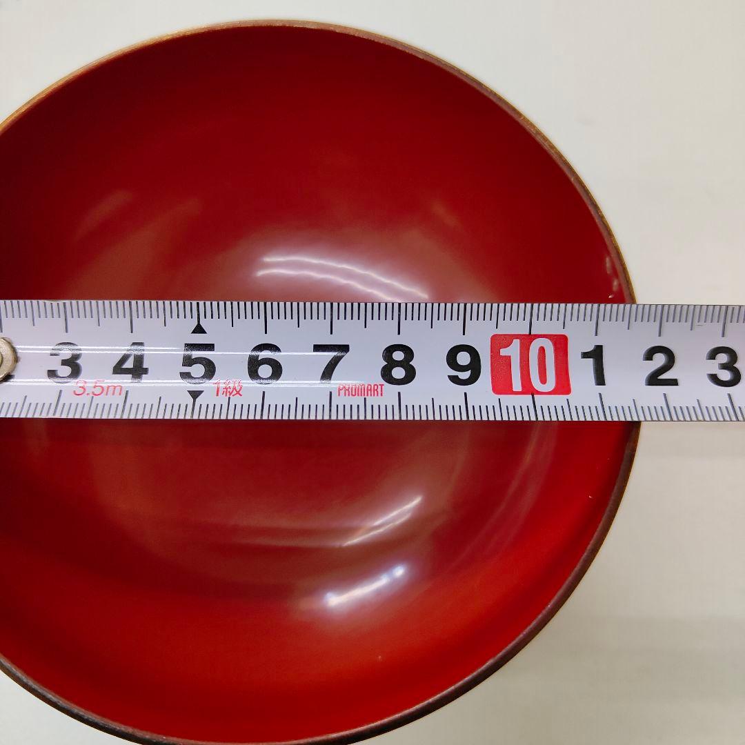 会津塗　御汁椀　総桐箱　計6点