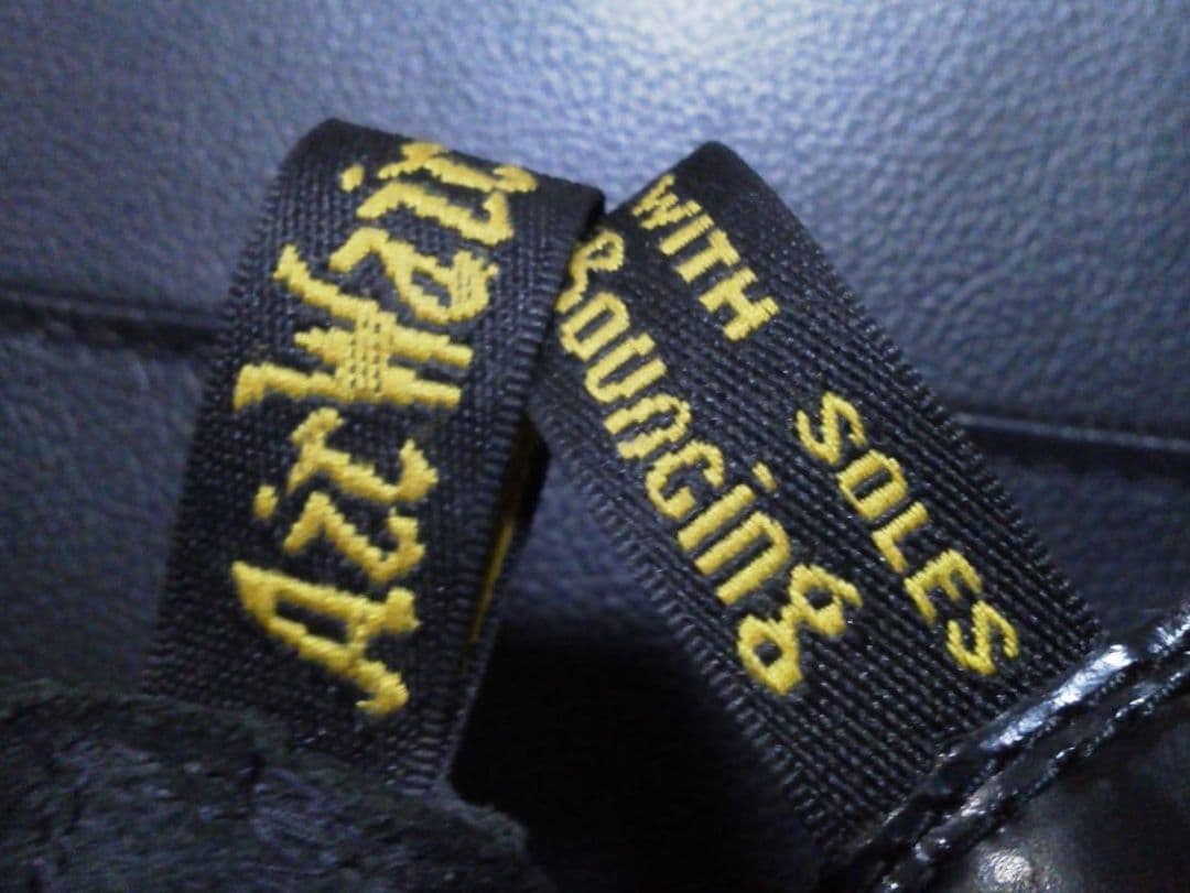 Dr.Martens JADON MAX UK4 黒 厚底 8ホール