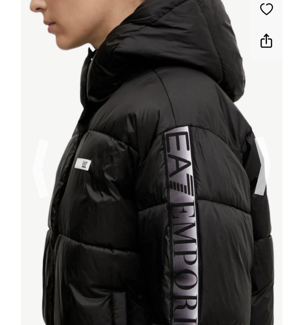 カラスアルマーニ EMPORIOARMANI EA7 ダウンジャケット