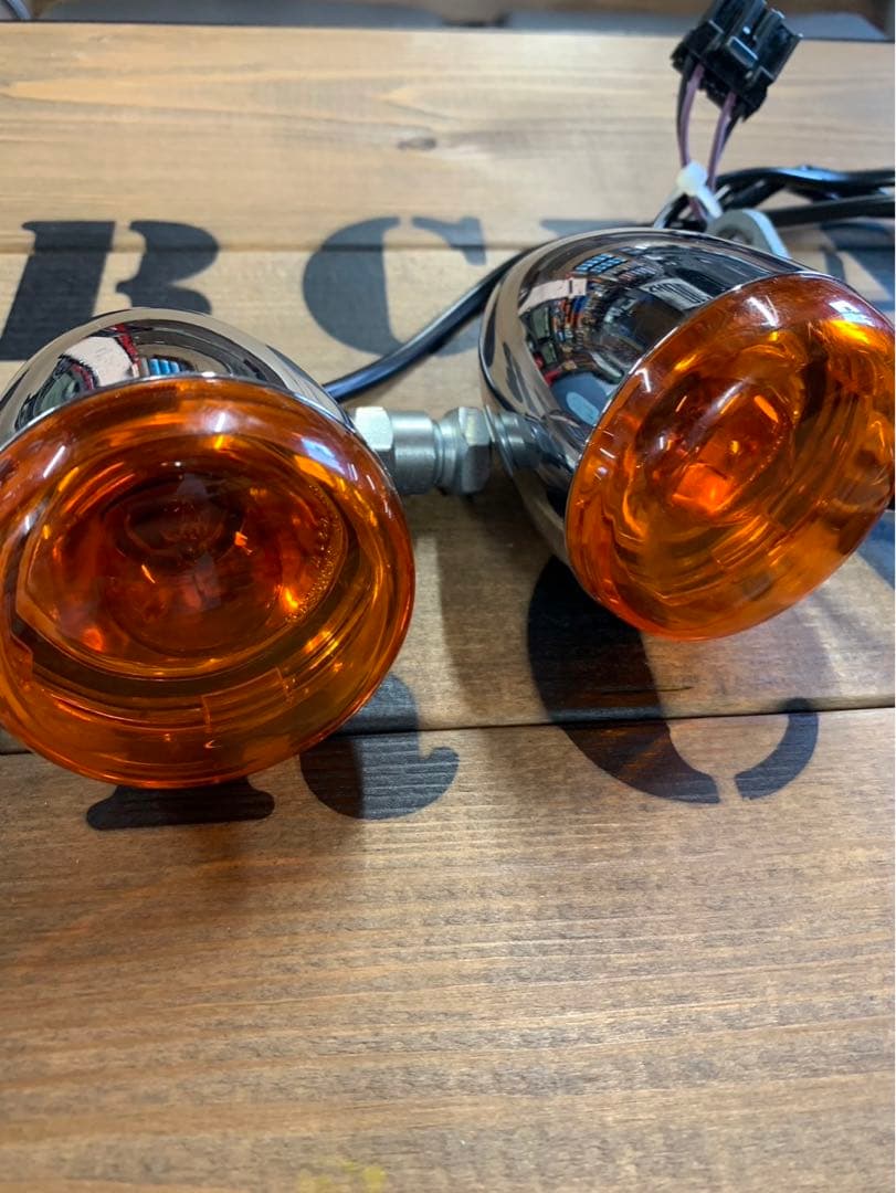 ハーレーダビッドソン　ダイナ　純正ウィンカー前後セット