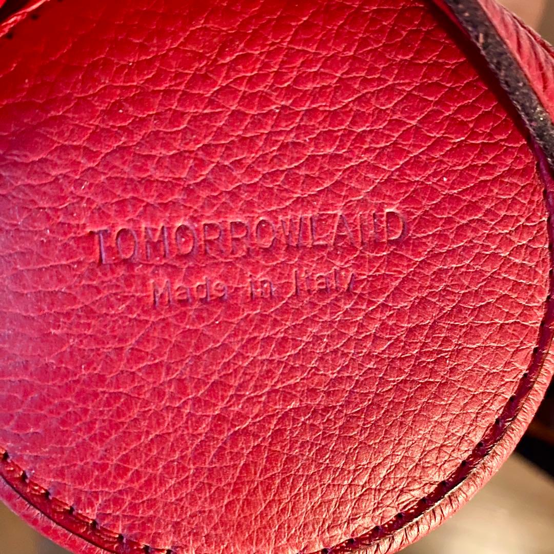 イタリア製トゥモローランドオリジナルワインボトルケース本革製