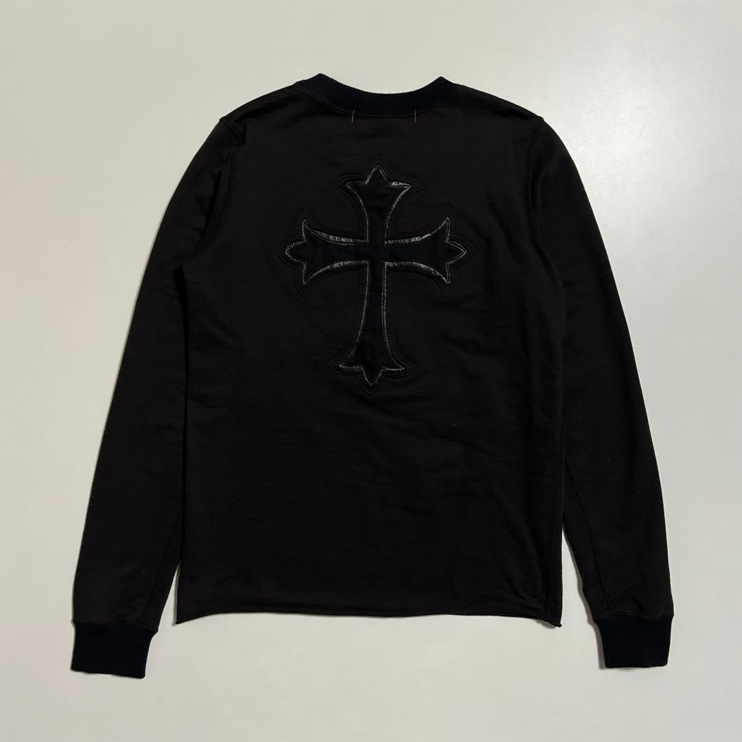 JUNYA WATANABE MAN スウェット ビジュー チェーン ブラック