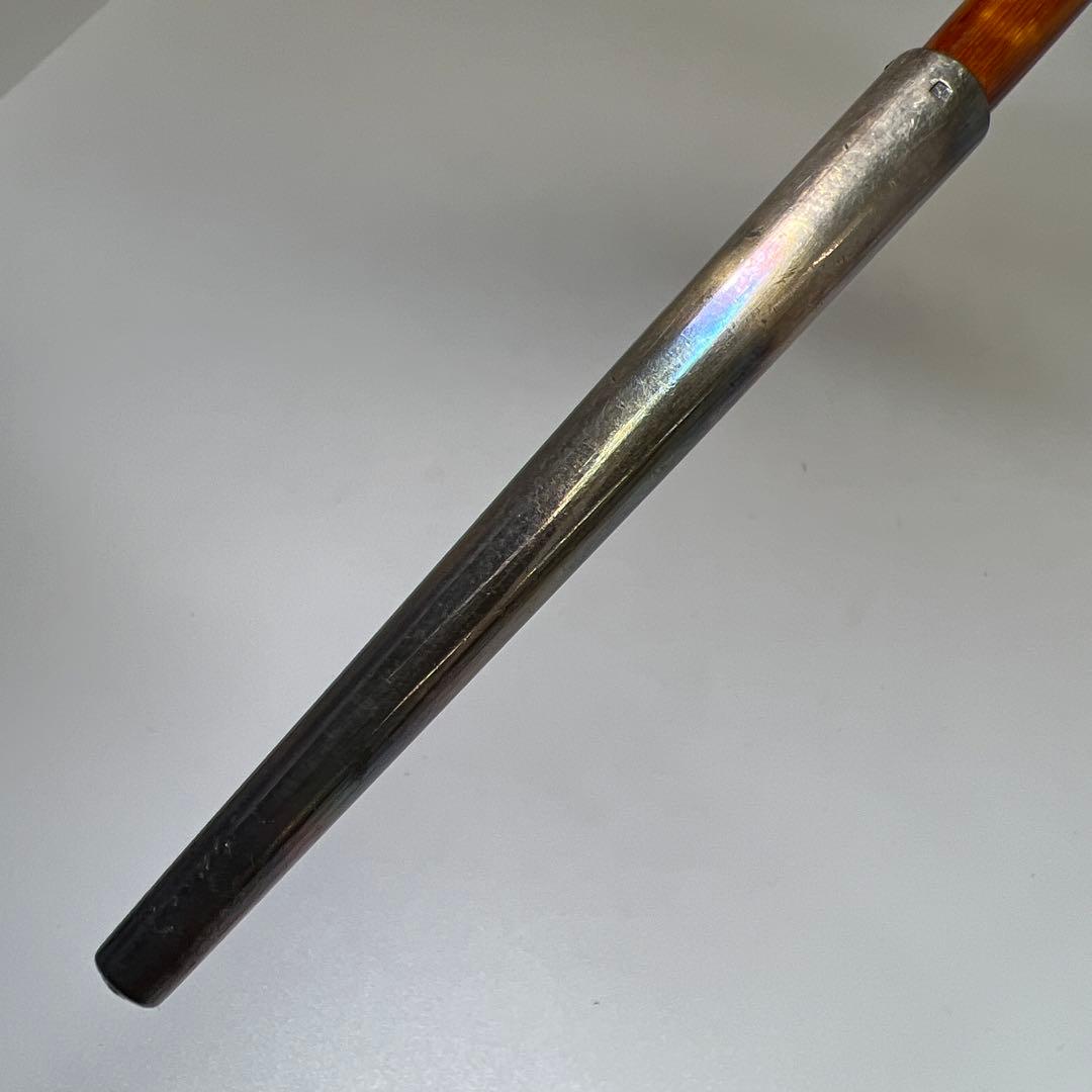 「銀」刻印　時代銀煙管　42g 東Y8-0108☆2Fタサチ