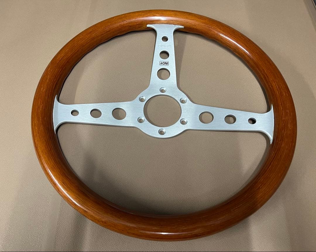 momo INDY ウッド 35φ 当時もの