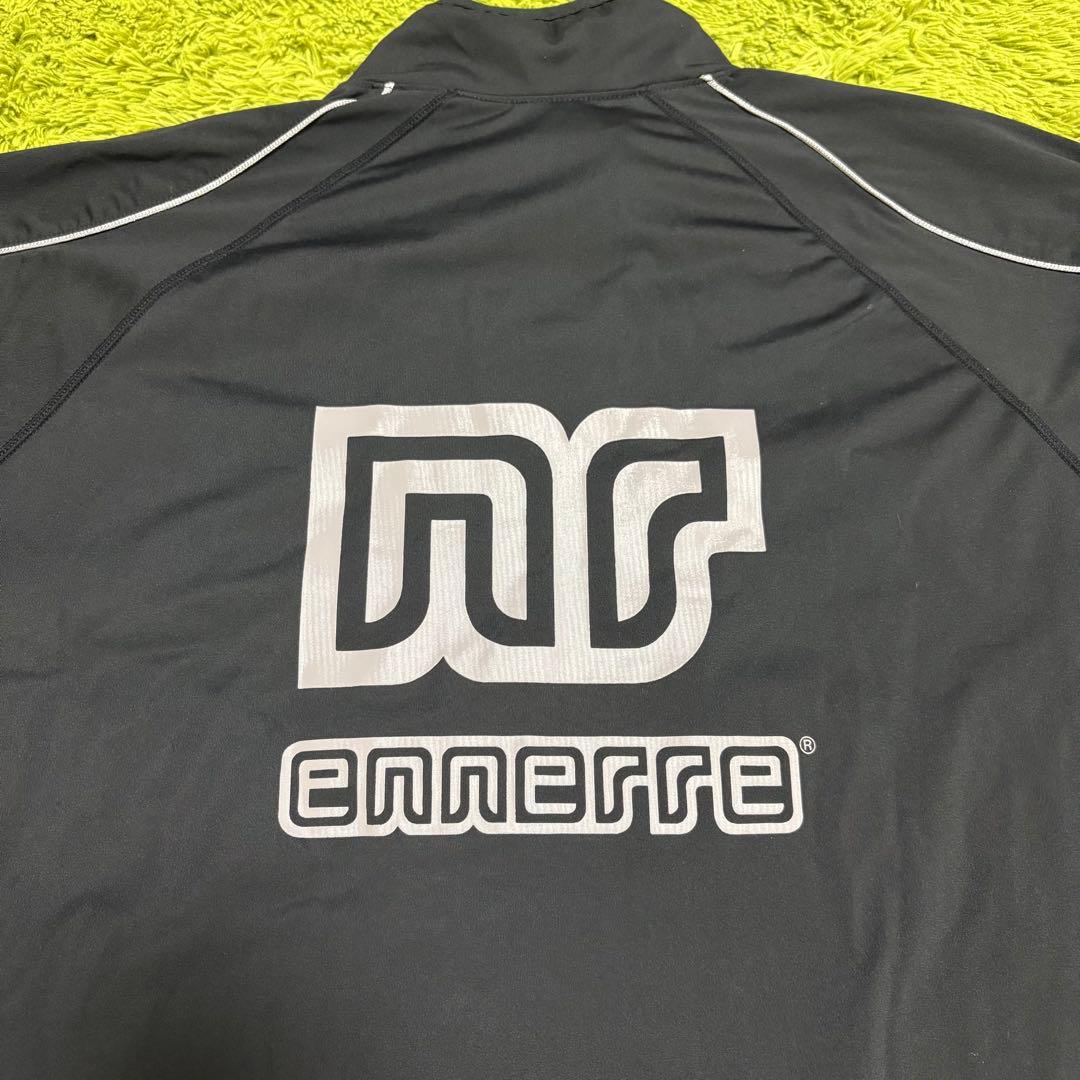 ennerre エネーレ　ジャージ上下セット　L・XL ブラック　背面ビッグロゴ