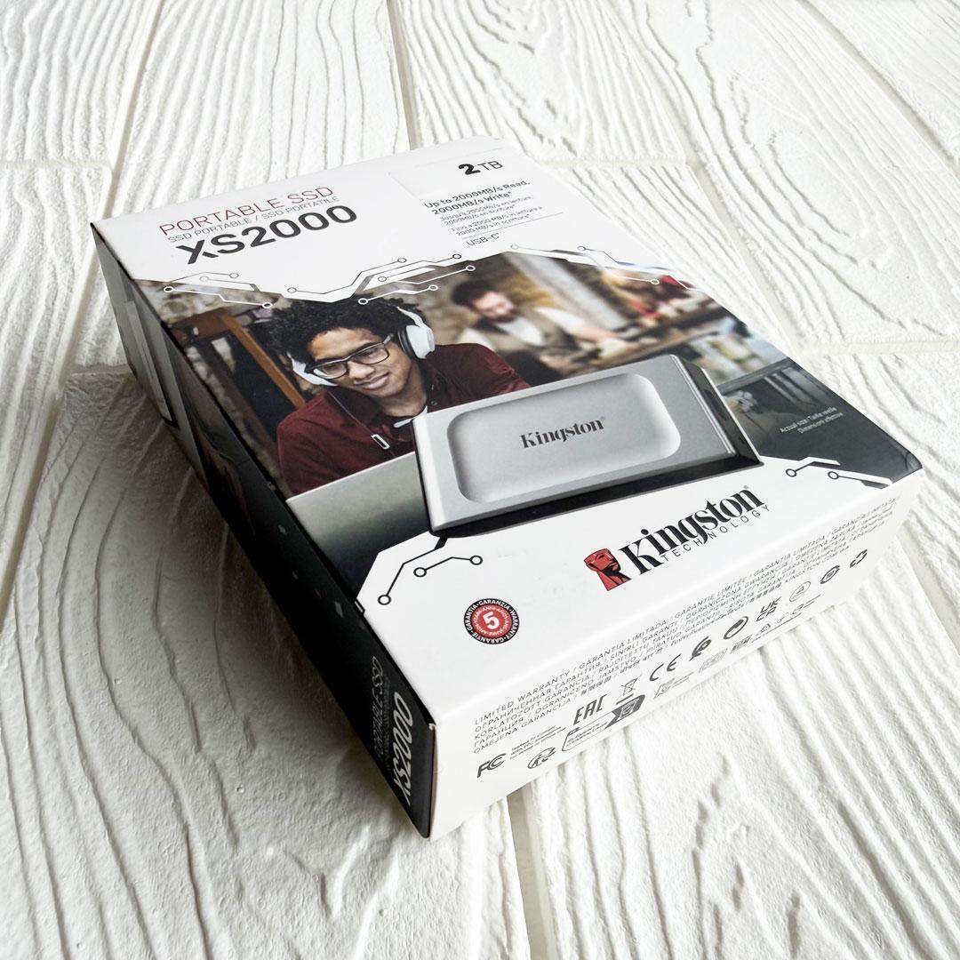 Kingston XS2000 2TB ポータブルSSD【新品・未開封】