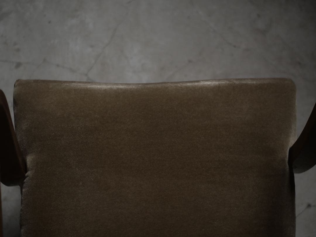 張替え済　ソファ　1人掛けソファ　椅子　古家具　アンティーク昭和レトロ　大正浪漫