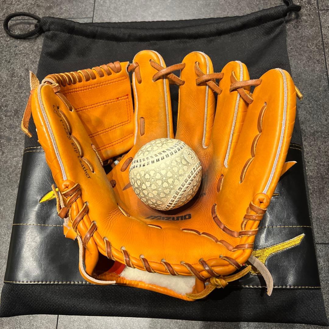 ミズノプロ　仁志敏久モデル　限定グラブ