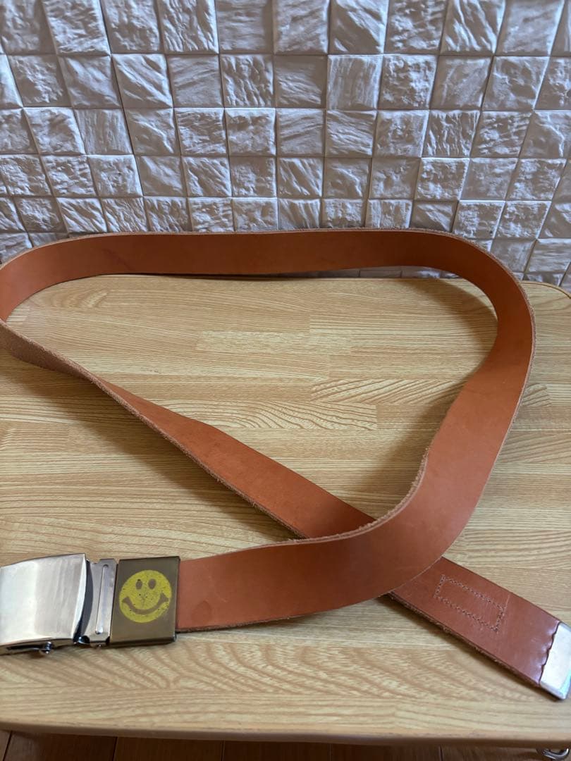 キャピタル KAPITAL スマイリー フェイス ベルト