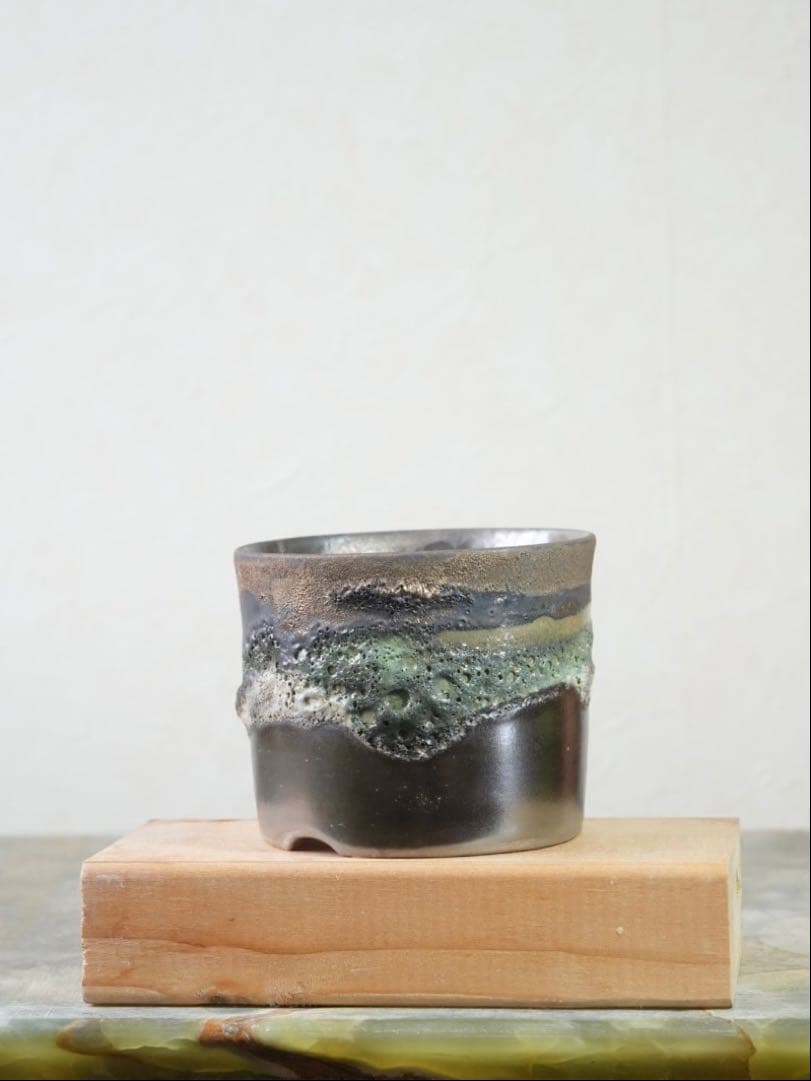 【限定】 福村龍太 銀彩 発泡 植木鉢