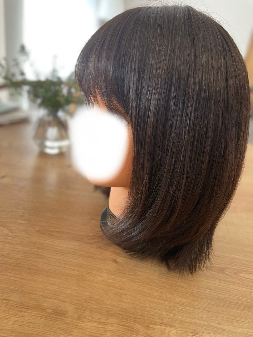 天使　人毛MIX＜M＞|ダークブラウン　LINEASTORIA(リネアストリア)