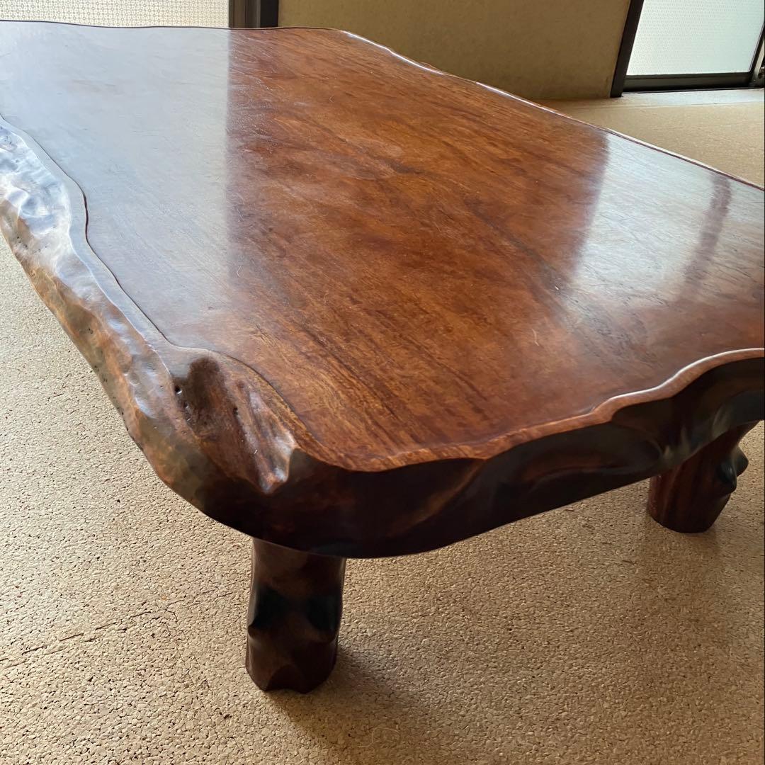 一枚板　座卓　アンティーク　和室　座敷