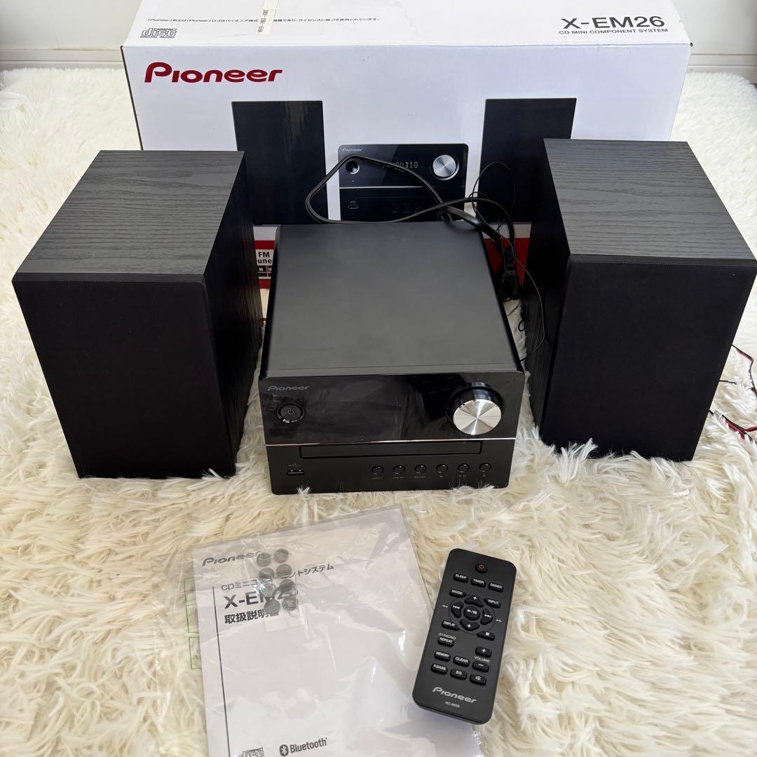 未使用品パイオニアPioneer X-EM26ミニコンポ Bluetooth対応