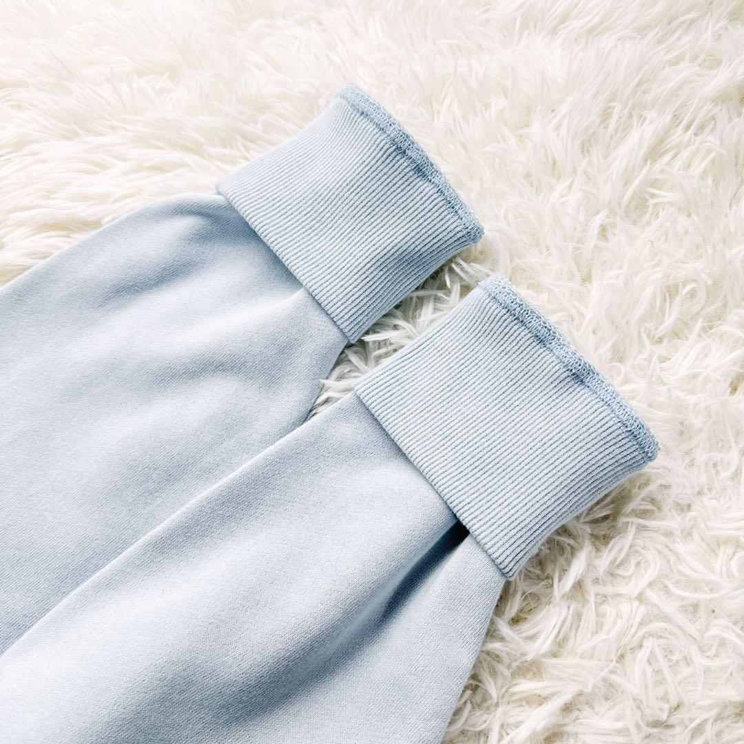 新品タグ付き◆yori ベーシック裏毛ヘムラウンドTee