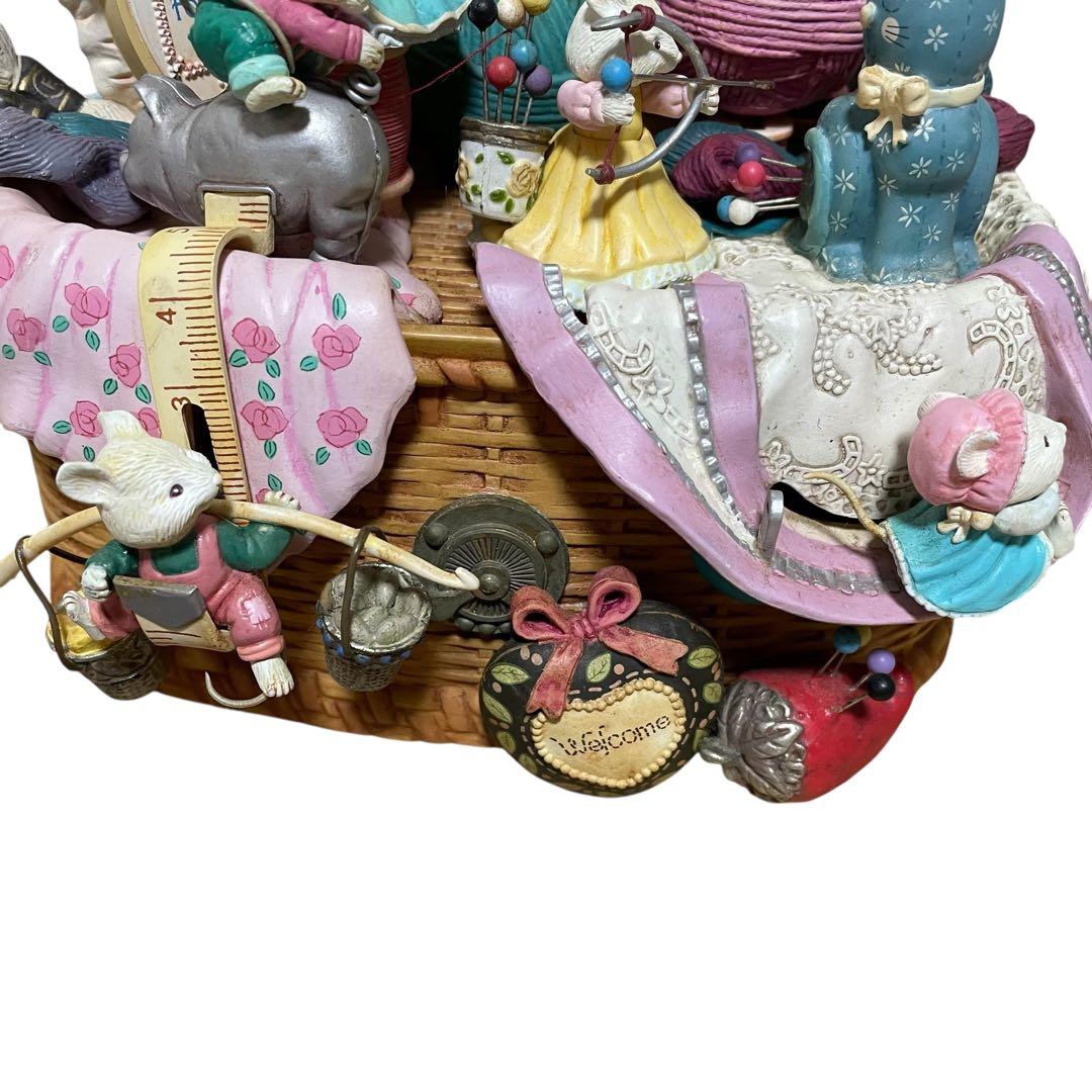 【超希少】ENESCO エネスコ オルゴール knittin Pretty