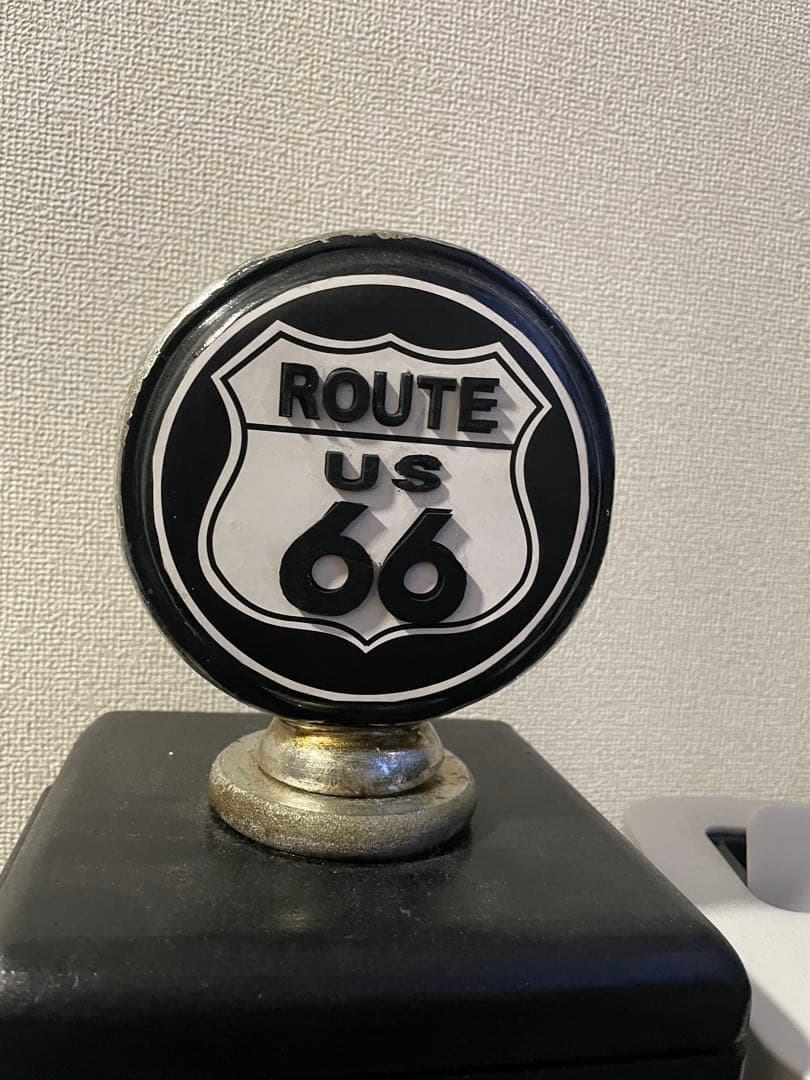 ルート66 ガソリンスタンド風 置物