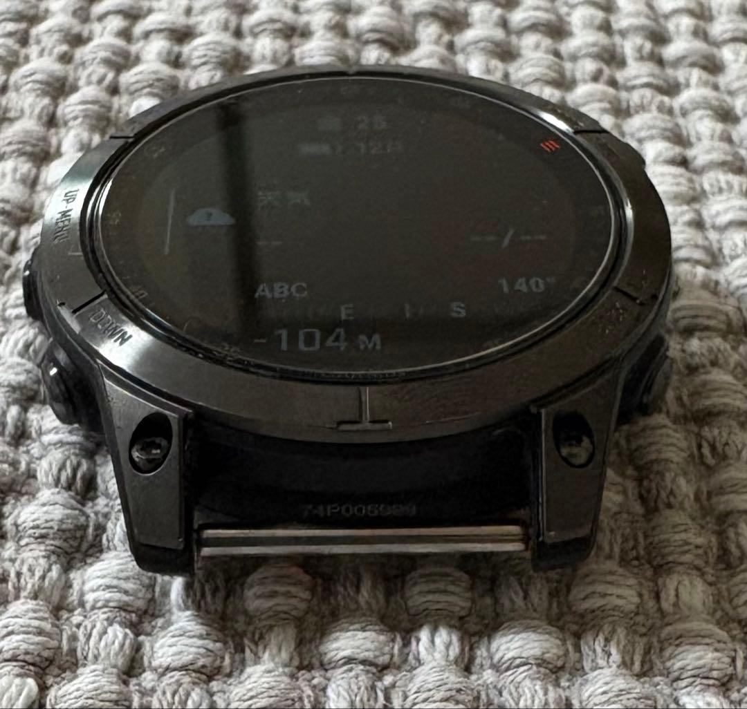 GARMIN EPIX SAPPHIRE CARBON GRAY 2個ベルト付き