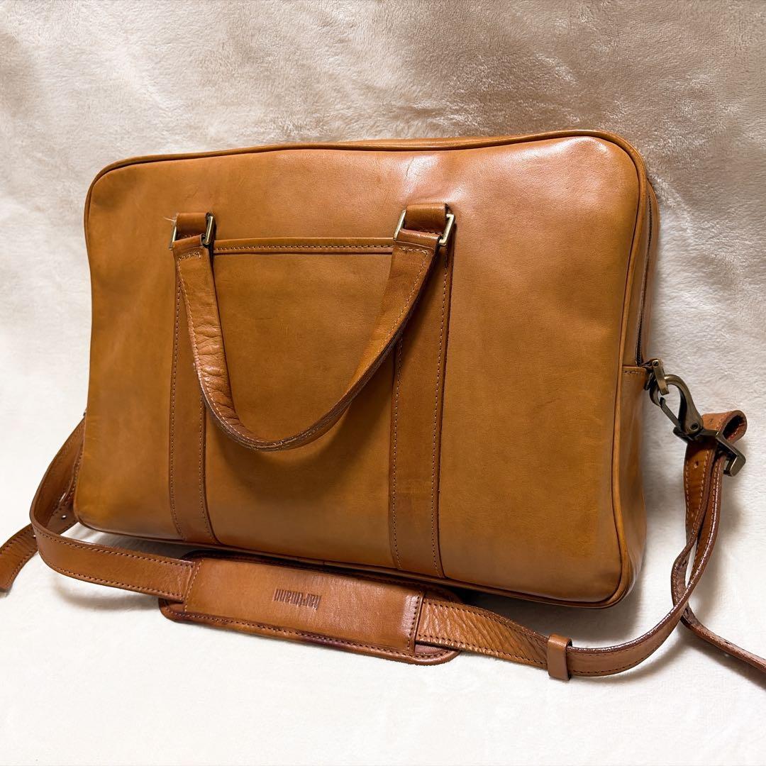 ハートマン 2way ビジネスバック ヌメ革 ベルティングレザー A4可