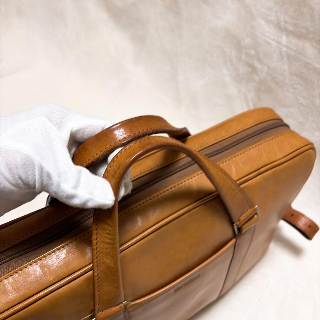 ハートマン 2way ビジネスバック ヌメ革 ベルティングレザー A4可